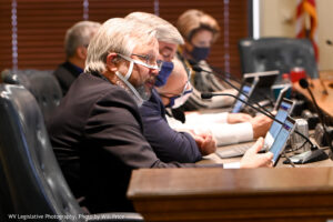 Senate Judiciary OKs House resolution regarding state Board of Education oversight; mask dispute pauses meeting